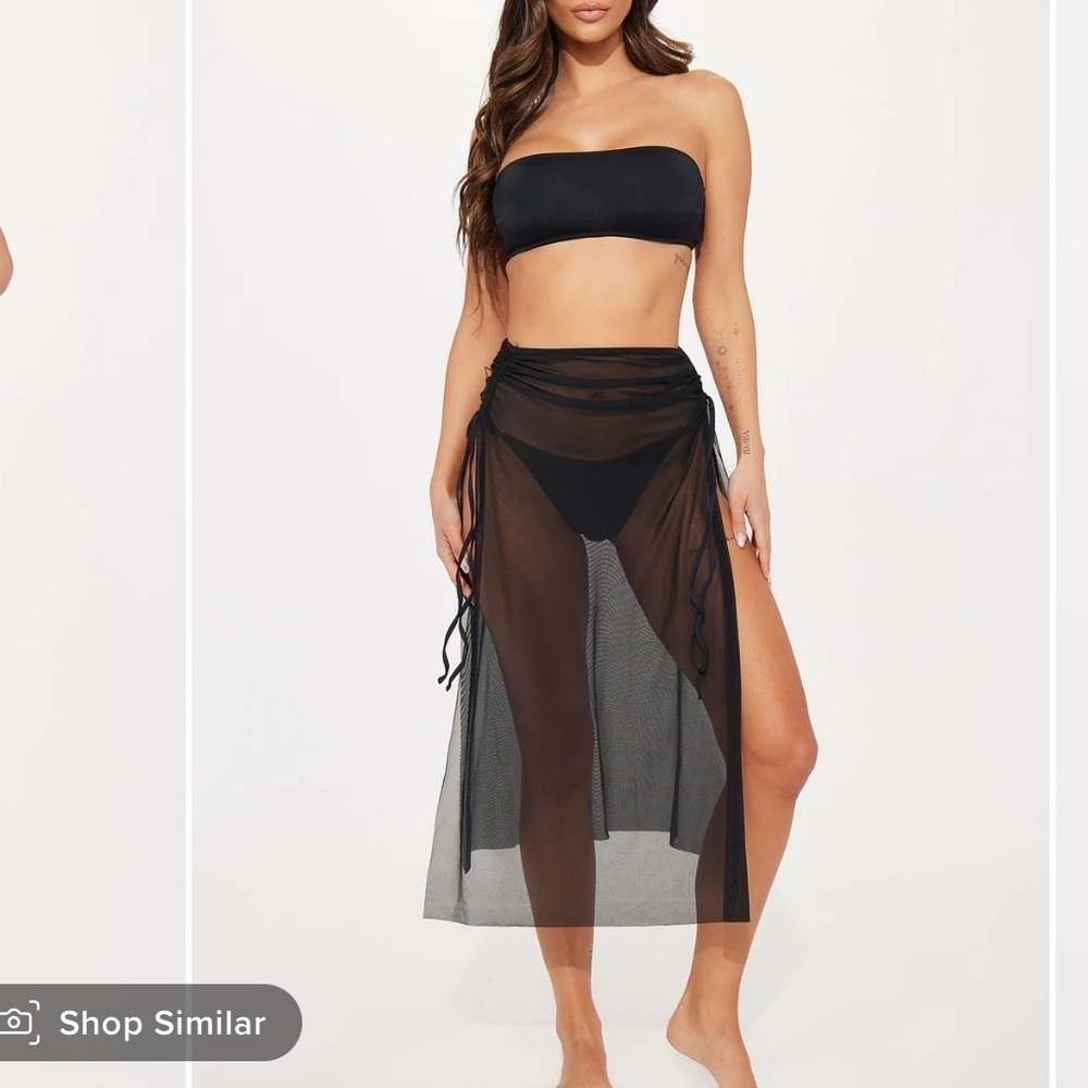 Fashion nova Wait for me 3 piece bikini swimsuit